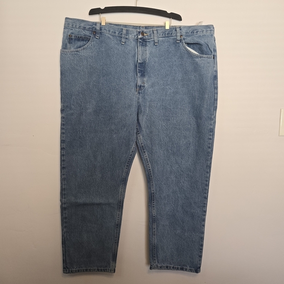 Wrangler Men's Light Blue Relaxed Jeans 46×30 - Picture 1 of 4